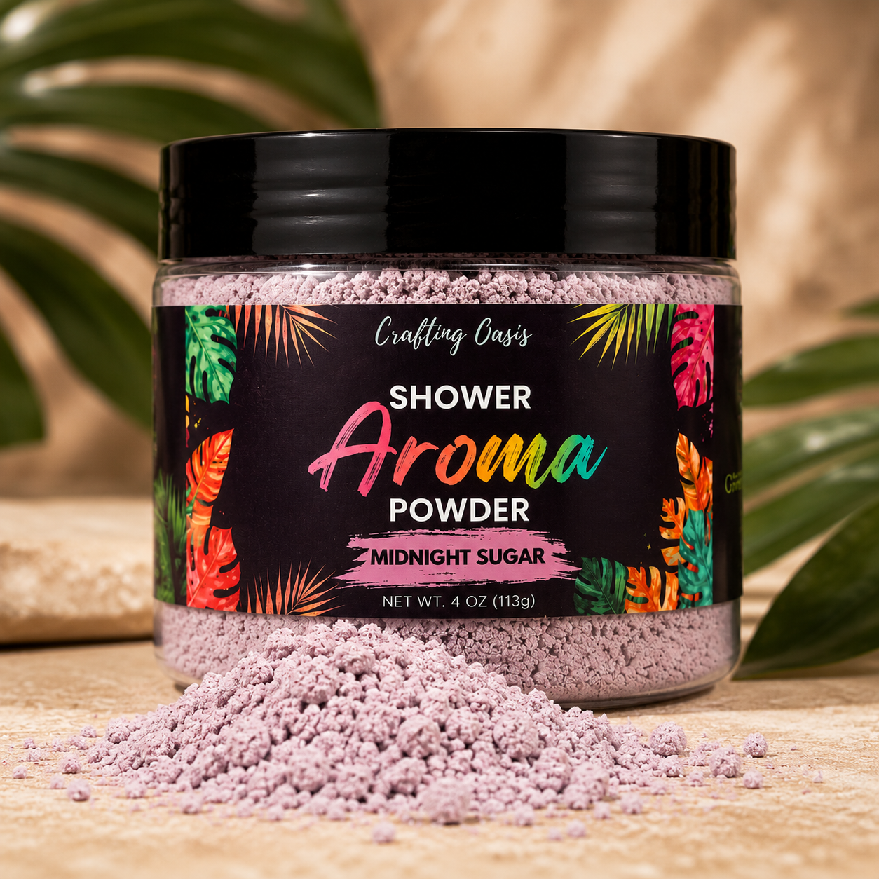 Luxury Shower Aroma Powder | Aromatherapy Shower Powder