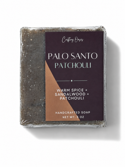 Palo Santo Patchouli Handmade Soap