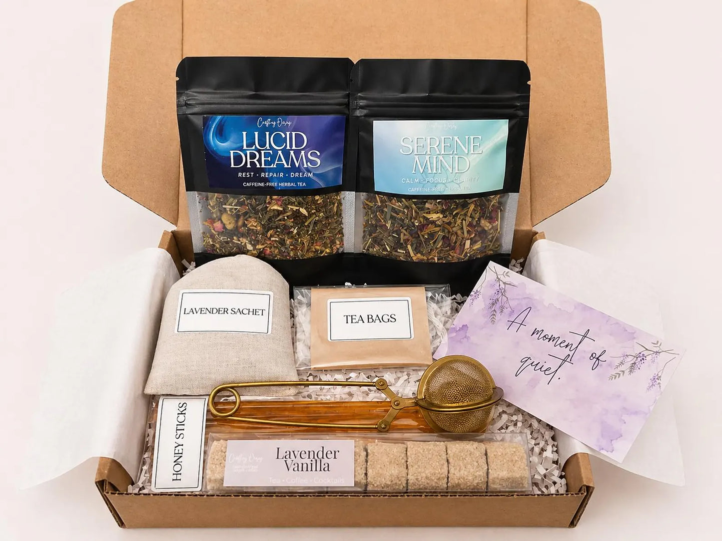 Quiet Mind Wellness Tea Gift Set