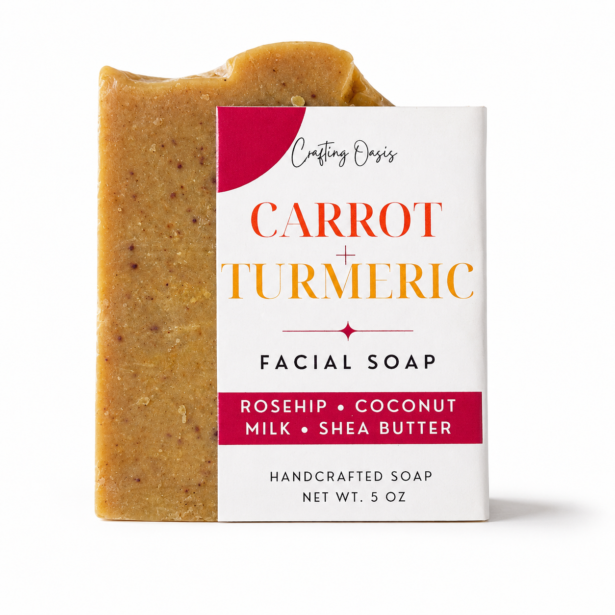 Carrot + Turmeric Facial Soap