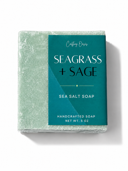 Seagrass + Sage Sea Salt Soap