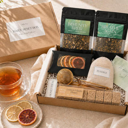 Daily Reset Herbal Tea Gift Set