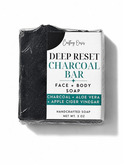 Deep Reset Charcoal Bar