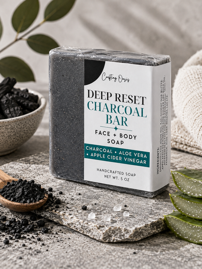 Deep Reset Charcoal Bar