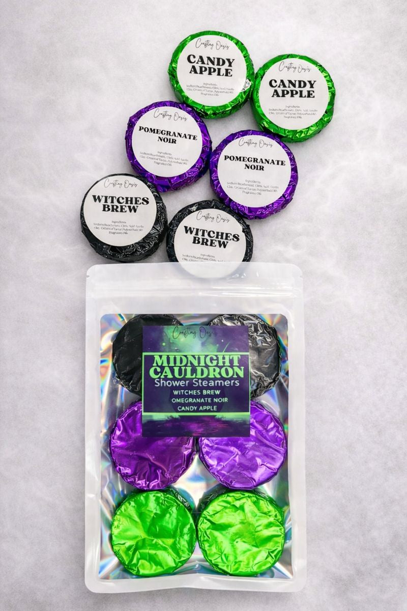 Shower Steamers "Midnight Cauldron" Collection