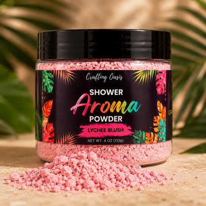 Luxury Shower Aroma Powder | Aromatherapy Shower Powder