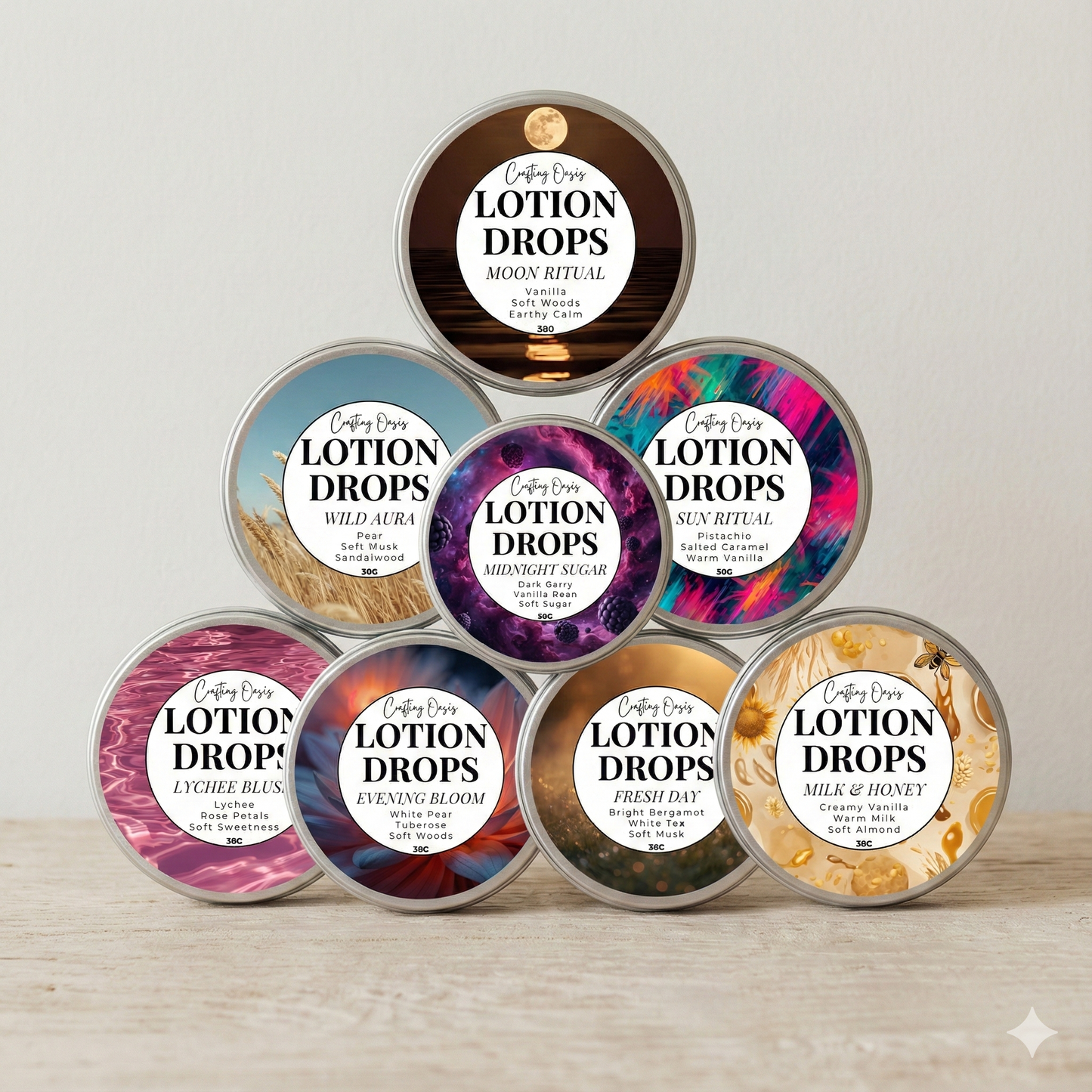 Lotion Drops - Solid Lotion - Fan Favorite